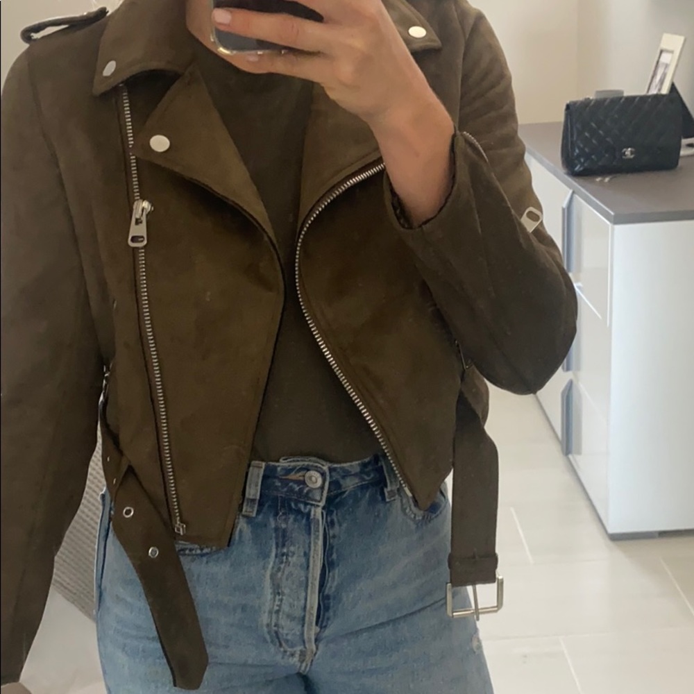 Zara motorcycle jacket